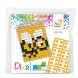 Pixelhobby Mosaic Bee Keyring Kit Keyring Including Chain Craft Kit