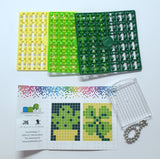 Pixelhobby Mosaic Cactus Keyring Kit Keyring Including Chain Craft Kit