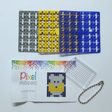 Pixelhobby Mosaic Mouse Keyring Kit Keyring Including Chain Craft Kit