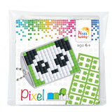 Pixelhobby Mosaic Panda Keyring Kit Keyring Including Chain Craft Kit