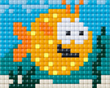Pufferfish Pixelhobby Mosaic Craft XL Pixel Craft 5mm Art Kits Complete with Frame
